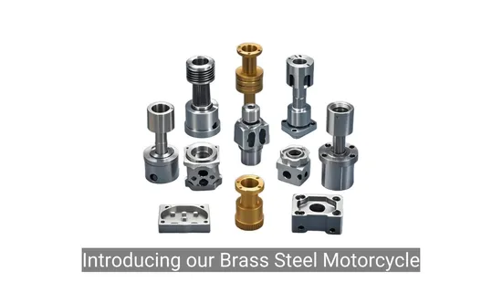 Brass Steel Motorcycle Train Car Engine Auto Spare Precision CNC Machining Parts Auto Parts Customized Part 